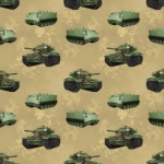 Battlezone Tank Sand Cotton