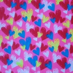 Textured Heart Lycra