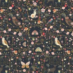 Tree of Life Animal Frames Cotton