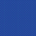 Turquoise Spot on Blue Cotton
