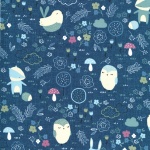 Wedgewood Forest Friends Cotton