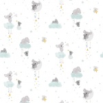 Koala Me Crazy White Cotton