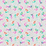 You Are Mer-Mazing Mermaids Swimming Cotton