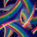 World of Wonder Multi Rainbow Cotton