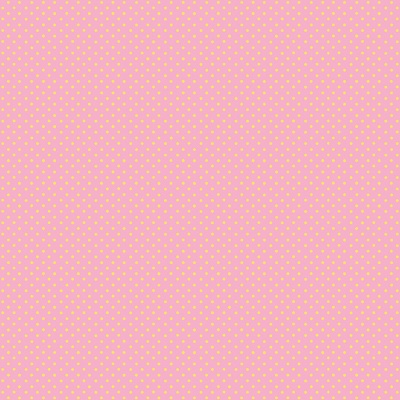 Yellow Spot on Pink Cotton