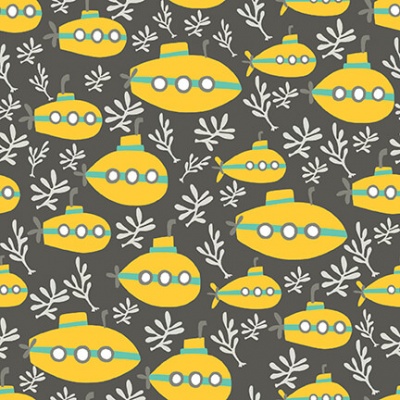 Commotion in the Ocean Yellow Submarine Cotton